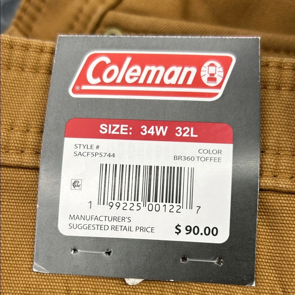 Coleman Fleeced Lined Pants Size 34x32